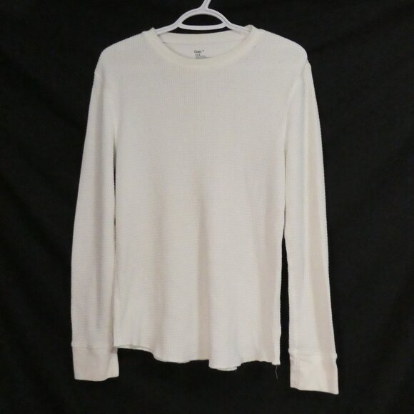 Y2K - GAP | medium | White Long Sleeve Thermal Shirt - Picture 1 of 15